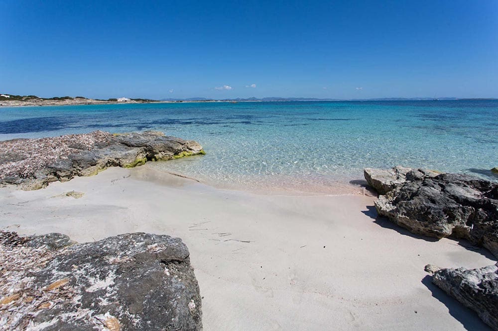 Playa Ses Canyes Formentera